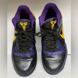 Nike Zoom Kobe Lakers Away Mens Sneakers Size 11